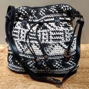 LUCKY Brand Soft Woven Bucket Bag